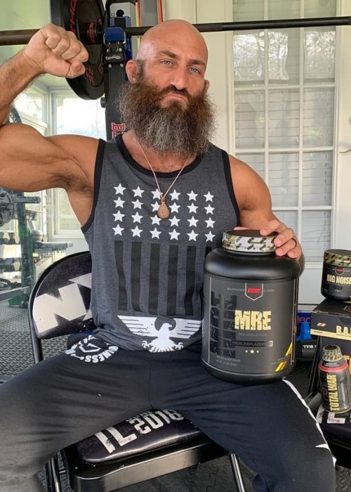 Tommaso Ciampa as seen in an Instagram Post in April 2019