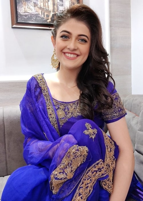 Urvi Singh in April 2021