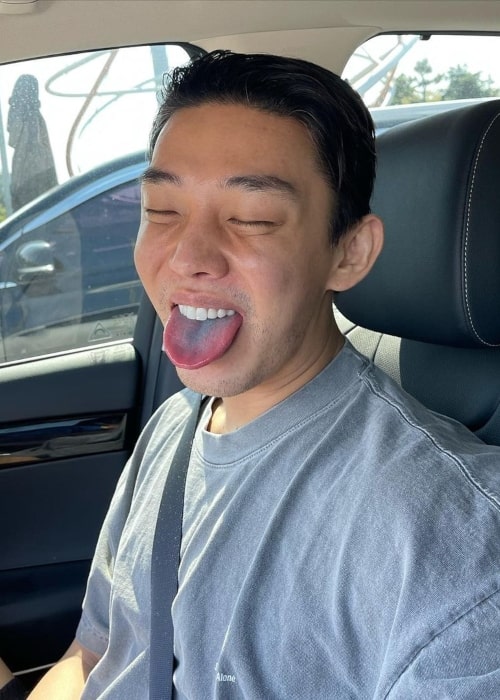 Yoo Ah-in as seen in an Instagram Post in June 2021