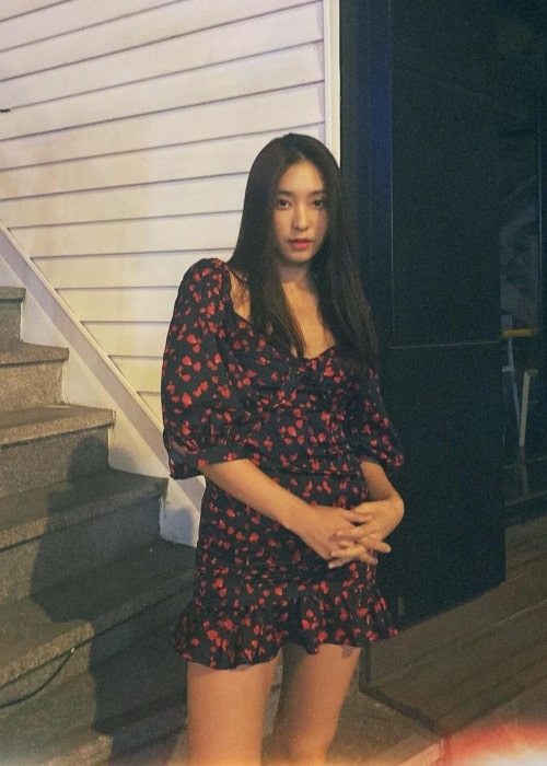 Yoon Bo-ra as seen in a picture that was taken in November 2019