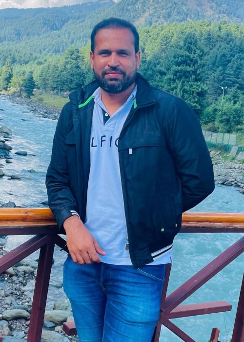 Yusuf Pathan as seen in an Instagram Post in July 2021