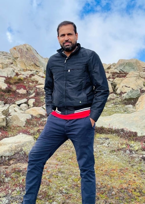 Yusuf Pathan as seen in an Instagram Post in June 2021