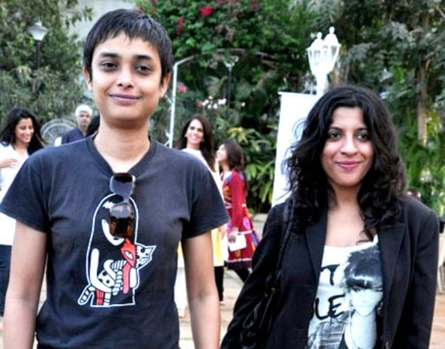 Zoya Akhtar (Right) and Reema Kagti in 2011