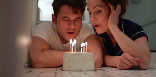 Adan Canto in December 2017 celebrating love and happiness with his wife