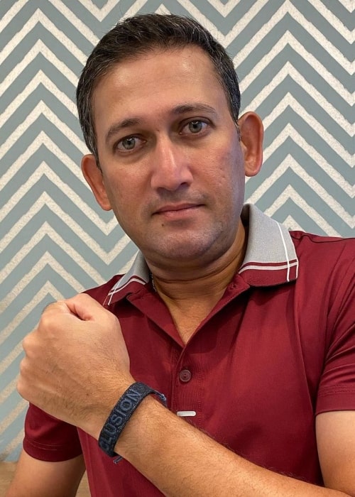 Ajit Agarkar as seen in an Instagram Post in December 2019