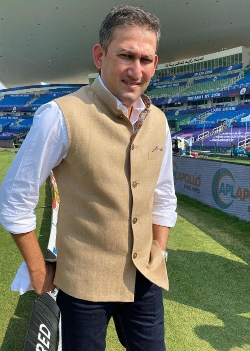 Ajit Agarkar as seen in an Instagram Post in October 2020