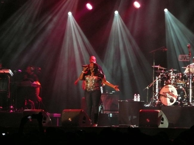 Angie Stone performing live at the North Sea Jazz Festival in Rotterdam, Netherlands on July 11, 2008