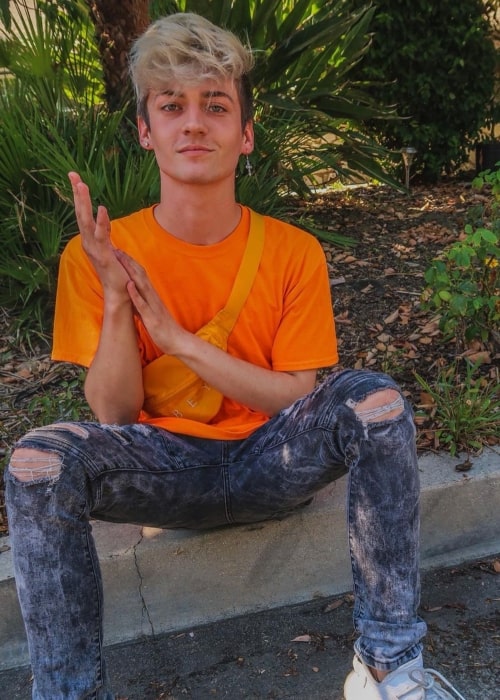 Anthony Chase as seen in a picture that was taken in Calabasas, California in September 2019