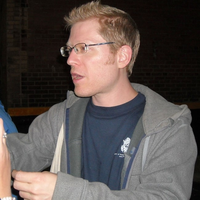 Anthony Rapp as seen while greeting fans at the stage door following his performance in the Broadway show, Rent, on June 7, 2009