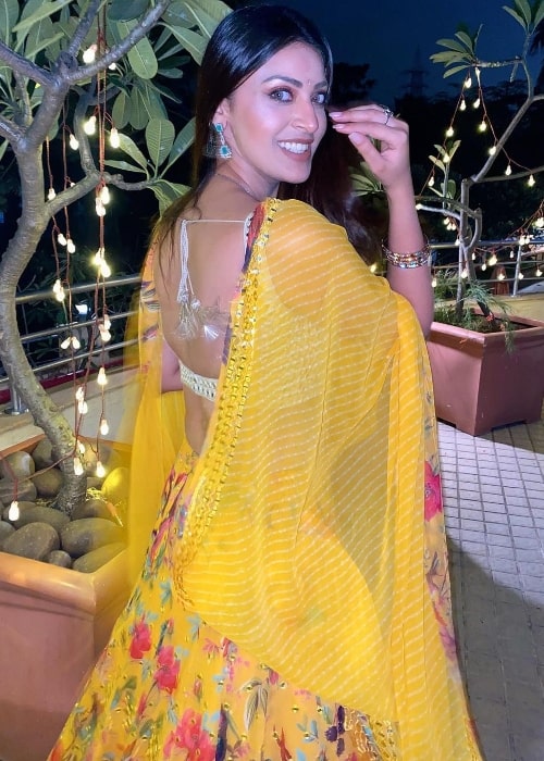Anushka Ranjan smiling for a picture in November 2021