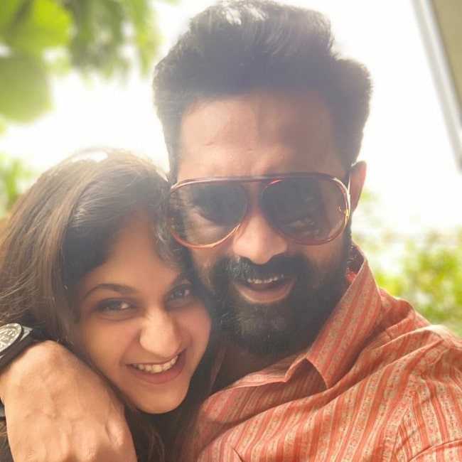 Asif Ali in September 2020 with the love of his life