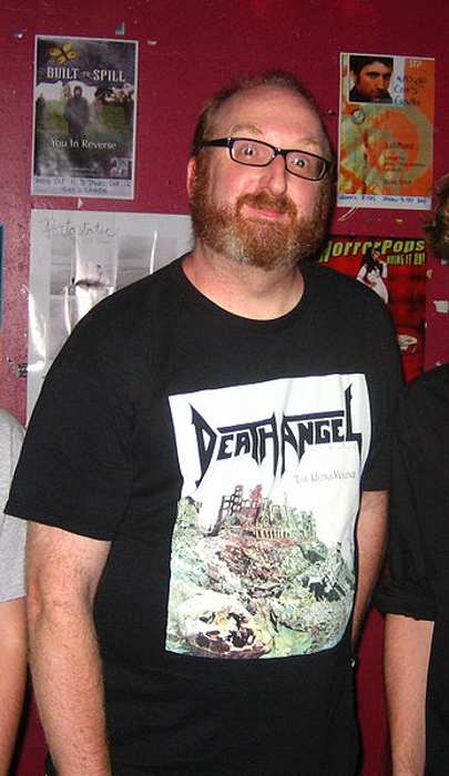 Brian Posehn seen posing for a fan picture in 2006