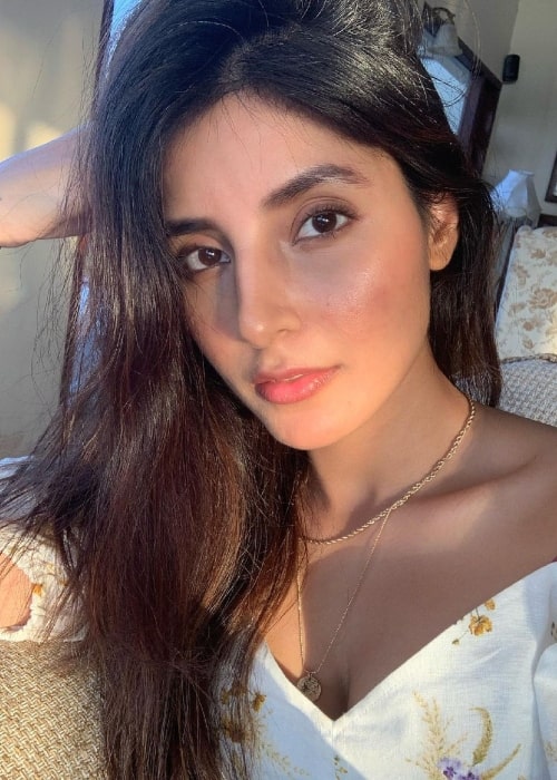 Harshita Shekhar Gaur as seen in a selfie that was taken in June 2021