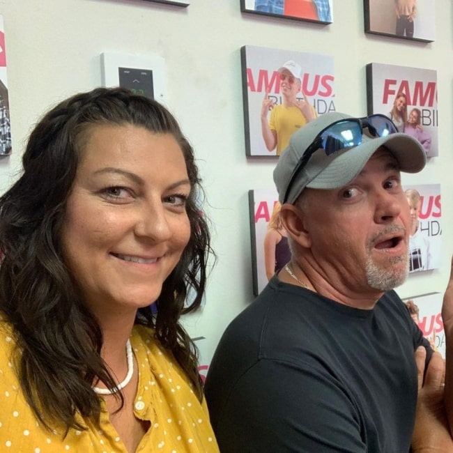 Heather Emma&Ellie as seen in a selfie with her beau Mark in November 2019