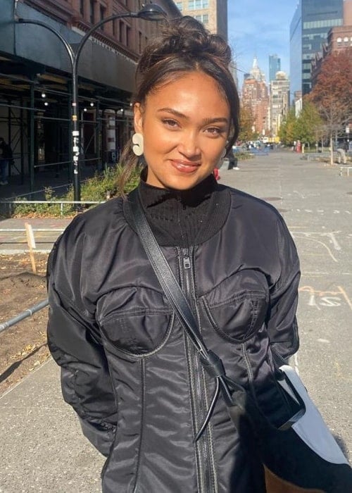 Joy Crookes as seen in New York in December 2021