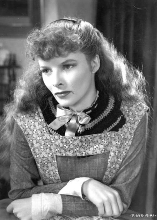 Katharine Hepburn as 'Jo March' in a publicity still from the film 'Little Women' (1933)