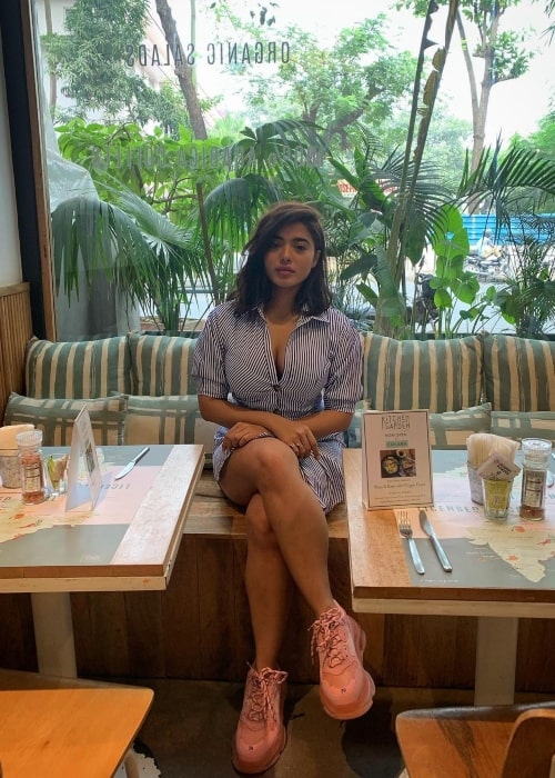 Ketika Sharma as seen in a picture that was taken at Kitchen Garden by Suzette in February 2020