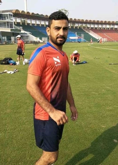 Khushdil Shah as seen in an Instagram Post in February 2021