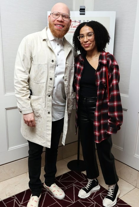 Krondon and Heaven Jones in an Instagram post in November 2021