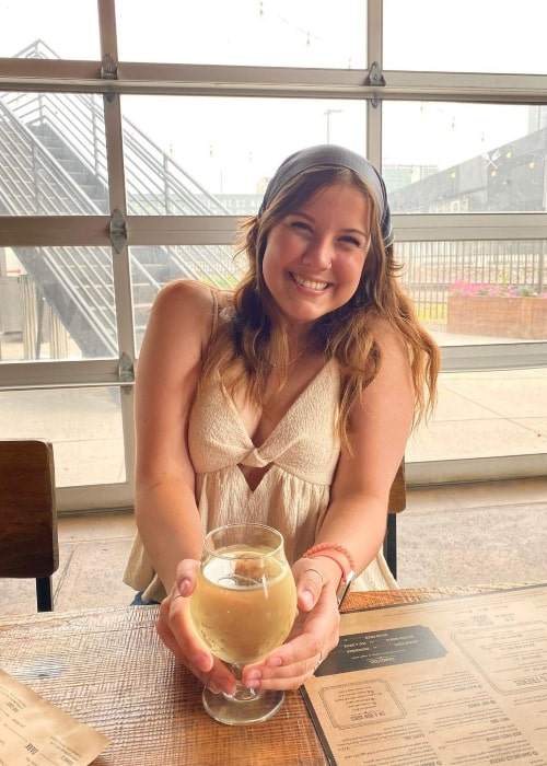 Kylee Haueter as seen in a picture that was taken at Blatt Beer & Table - North Downtown in July 2021