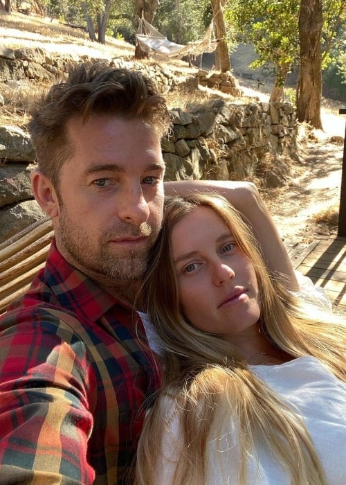 Lindsay Rae Hofmann as seen in a selfie that was taken with her beau Scott Speedman in September 2021