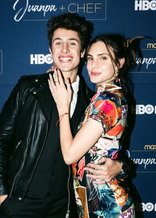 Macarena Achaga and Juanpa Zurita, as seen in November 2021