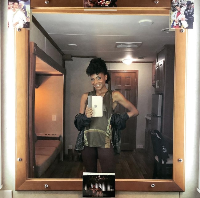 Margaret Odette sharing her selfie in September 2020