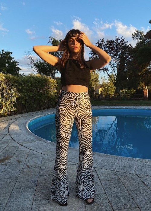 Martina Cariddi as seen in an Instagram post in June 2021