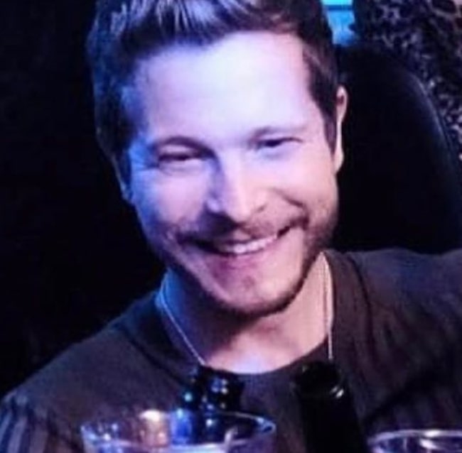 Matt Czuchry having a fun time in August 2020