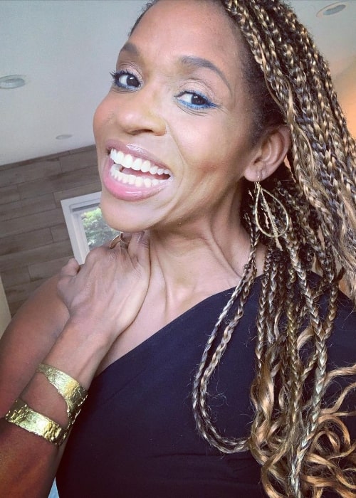 Merrin Dungey as seen while smiling in an Instagram post in May 2021