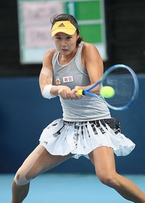 Peng Shuai as seen in an Instagram Post in November 2019