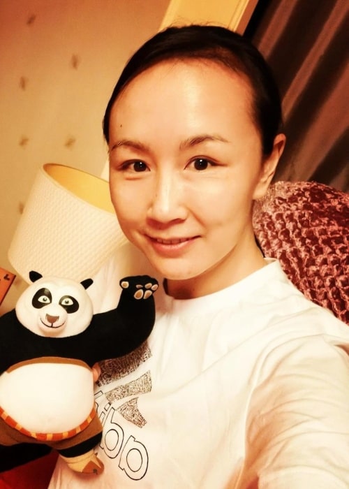 Peng Shuai as seen in an Instagram Post in September 2021