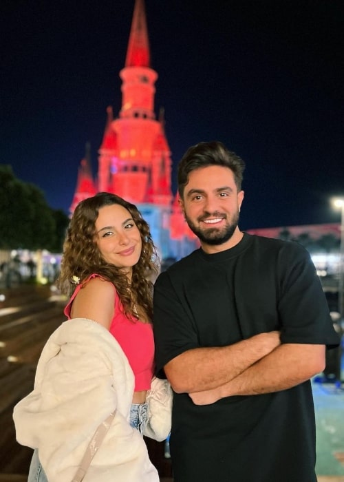 Raghda Kouyoumdjian as seen in a picture that was taken with fellow blogger and Instagram star Ghaith Marwan in November 2021