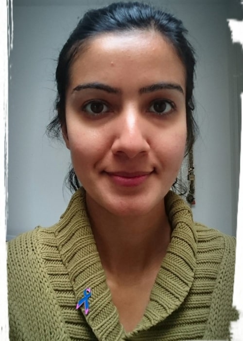 Rakhee Thakrar as seen in a picture that was taken in October 2016