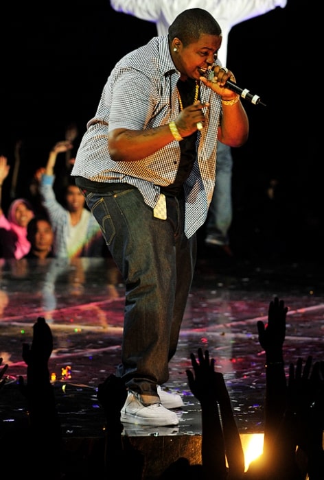Sean Kingston as seen while performing at the 2009 Shout Awards at Stadium Putra Bukit Jalil in Malaysia