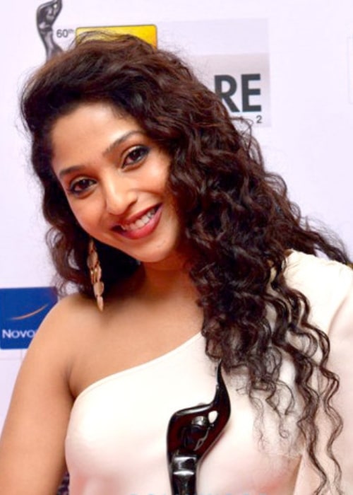 Suman Ranganathan as seen in a picture that was taken at the 60th South Filmfare Awards 2013