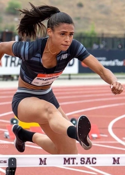 Sydney McLaughlin as seen in an Instagram Post in May 2021