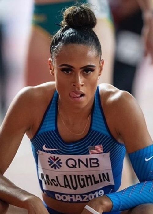 Sydney McLaughlin as seen in an Instagram Post in October 2019