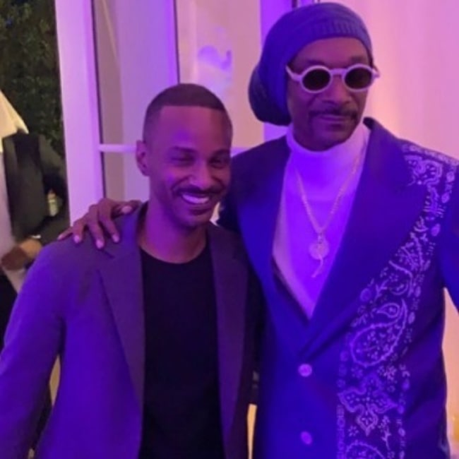 Tevin Campbell (Left) and Snoop Dogg