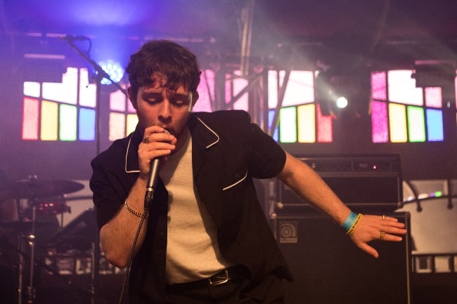 Tom Grennan pictured while performing at Haldern Pop Festival 2017