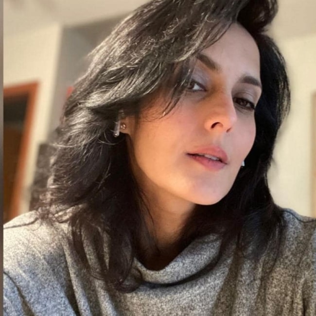 Tulip Joshi as seen in a selfie that was taken in February 2020