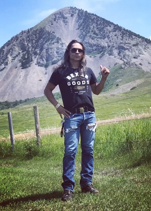 Zahn McClarnon as seen in a picture that was taken in November 2019