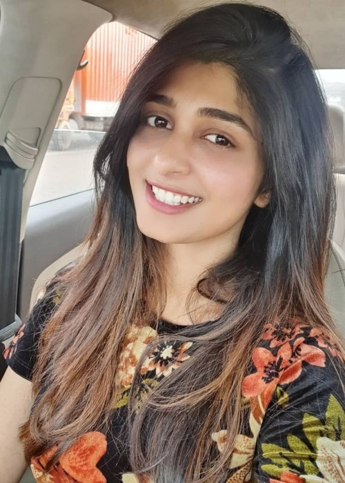 Aditi Prabhudeva as seen in a selfie that was taken in October 2020