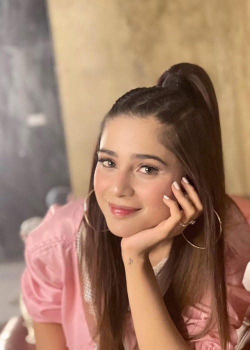 Aima Baig as seen in a picture that was taken in December 2021