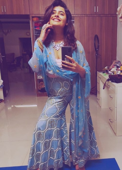 Ashima Narwal as seen in a selfie that was taken in November 2021