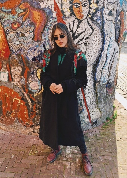 Aslıhan Malbora as seen in a picture that was taken in Amsterdam in December 2019
