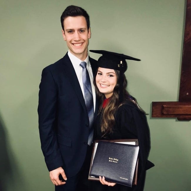 Bobby Smith and his wife Tori Smith in a picture that was taken at The Crown College in May 2018