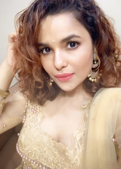 Chitrashi Rawat as seen in a selfie that was taken in Mumbai, Maharashtra in November 2021