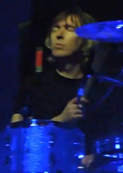 Colm Ó Cíosóig as seen in a picture that was taken while performing with My Bloody Valentine in 2013