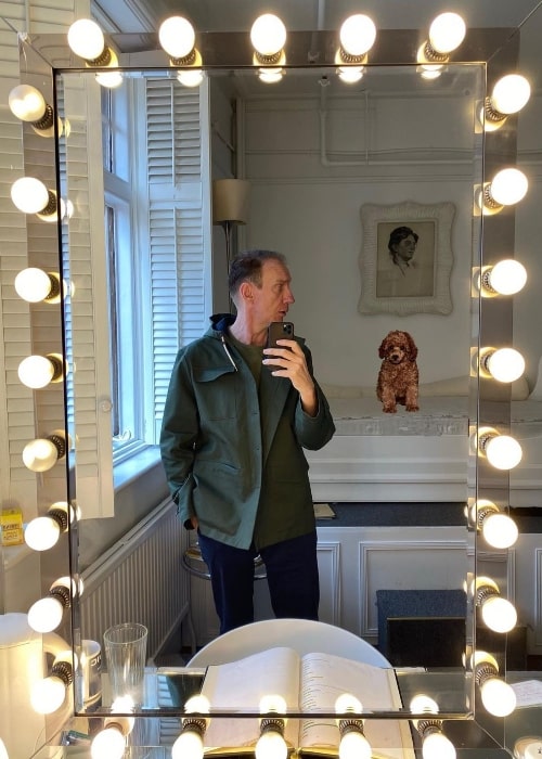 David Thewlis as seen while taking a mirror selfie in July 2021